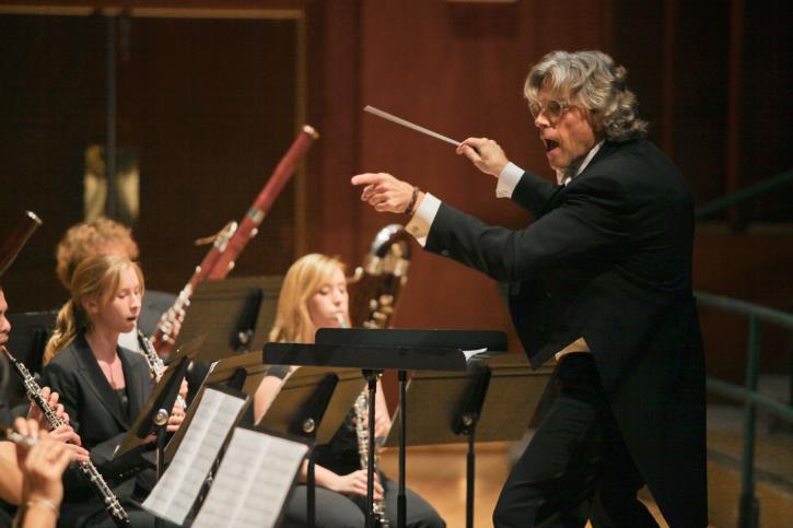 Meadows Wind Ensemble and Conductor Jack Delaney