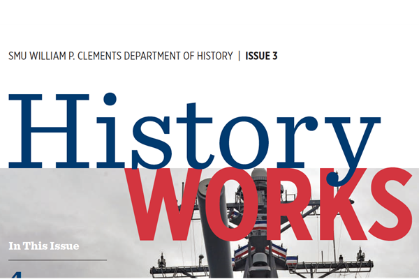 History Department Newsletter Cover